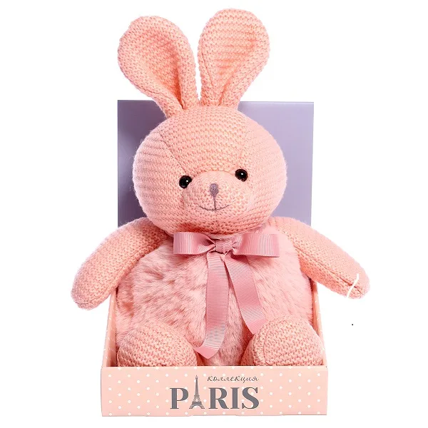 Зайка, вязаный